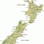 New Zealand Road Map TravelsFinders Com