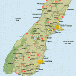 New Zealand Road Map TravelsFinders Com