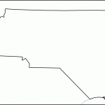 North Carolina State Map Outline North Carolina Free
