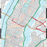 Nyc Pdf Manhattan Street Map Printable Guide 3 6 With