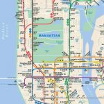 NYC Subway Map In Manhattan Nyc Subway Map Map Of New