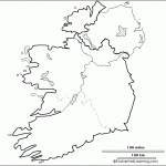 Outline Map Research Activity 3 The Republic Of Ireland