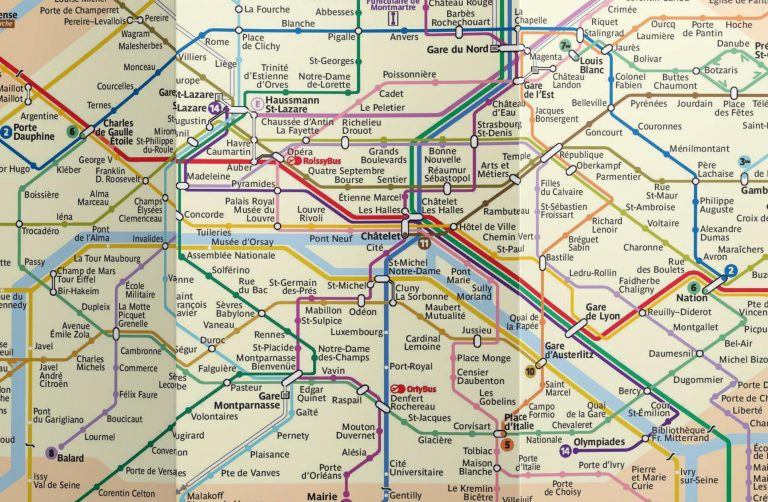 Paris Metro Map Pdf FREE Guide To Using The Paris Metro