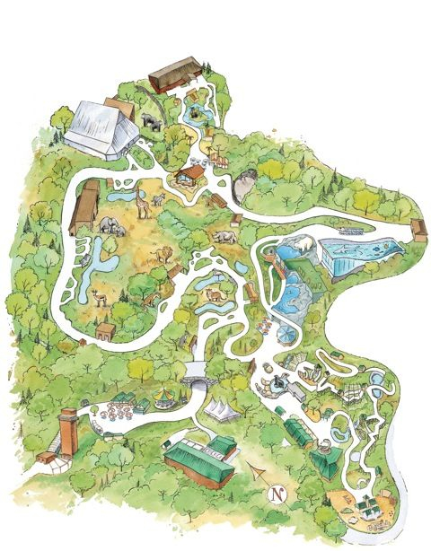 Pittsburgh Zoo Interactive Map Pittsburgh Zoo Zoo Map 