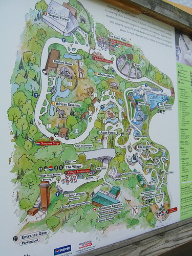 Pittsburgh Zoo Map Fred Flickr