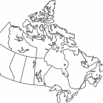 Printable Blank Map Of Canada With Provinces And Capitals