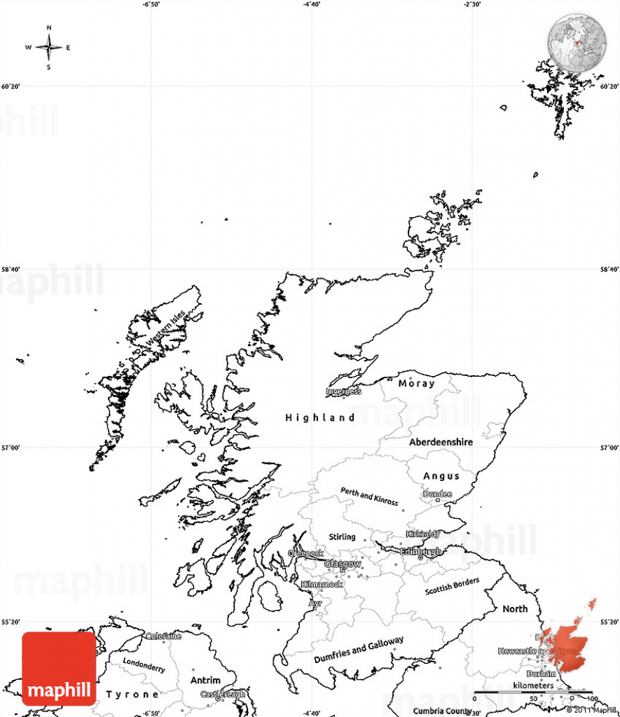 Printable Blank Uk United Kingdom Outline Maps Royalty 