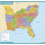 Printable Map Of Southeast Us Printable Maps