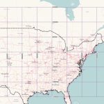 Printable Map Of United States With Latitude And Longitude