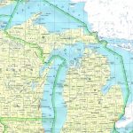 Printable Map Of Upper Peninsula Michigan Free Printable