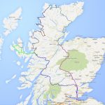 Printable Road Map Of Scotland Printable Maps