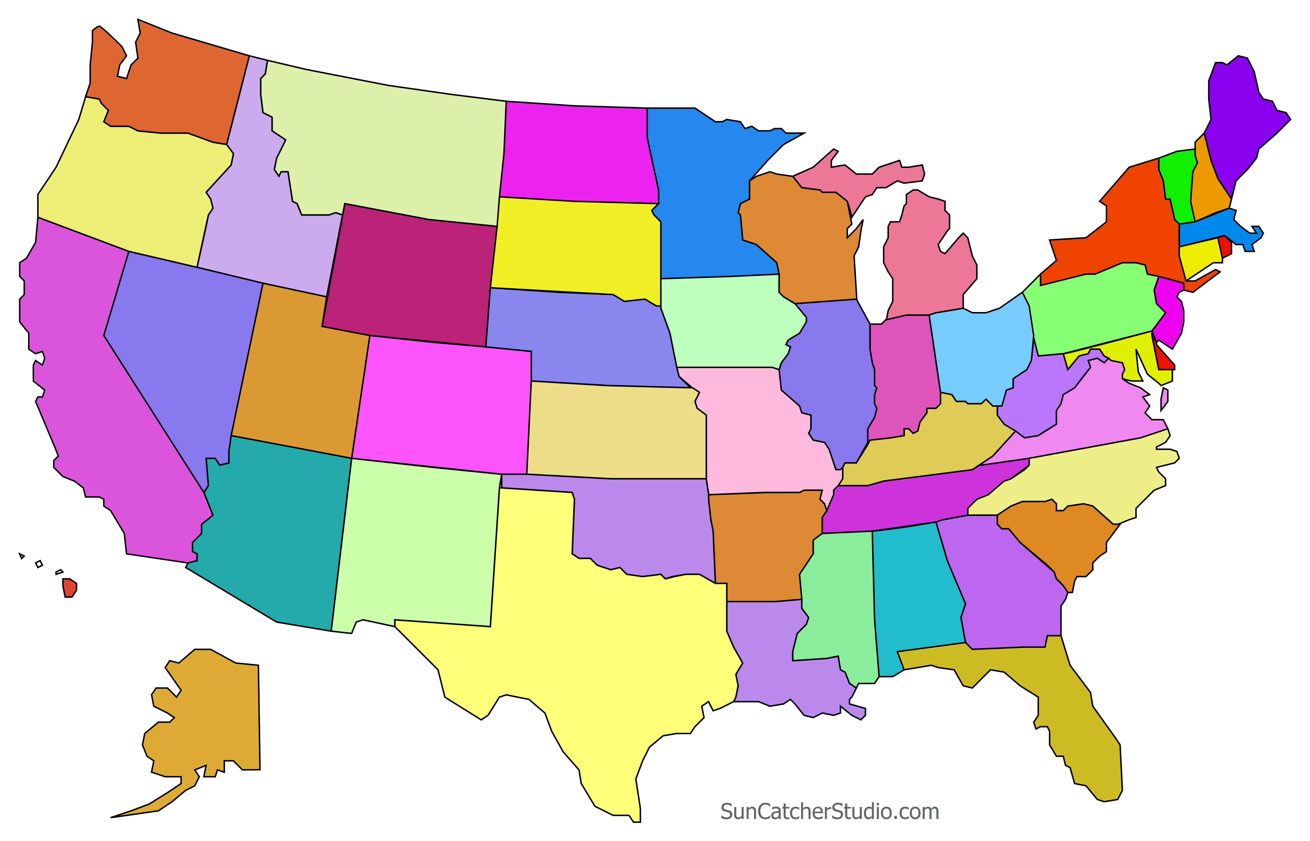 Printable US Maps With States Outlines Of America Printable US Maps With States Outlines Of America