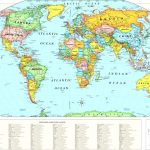 Printable World Map With Latitude And Longitude