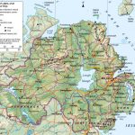 Road Map Of Northern Ireland Street Map Northern Ireland