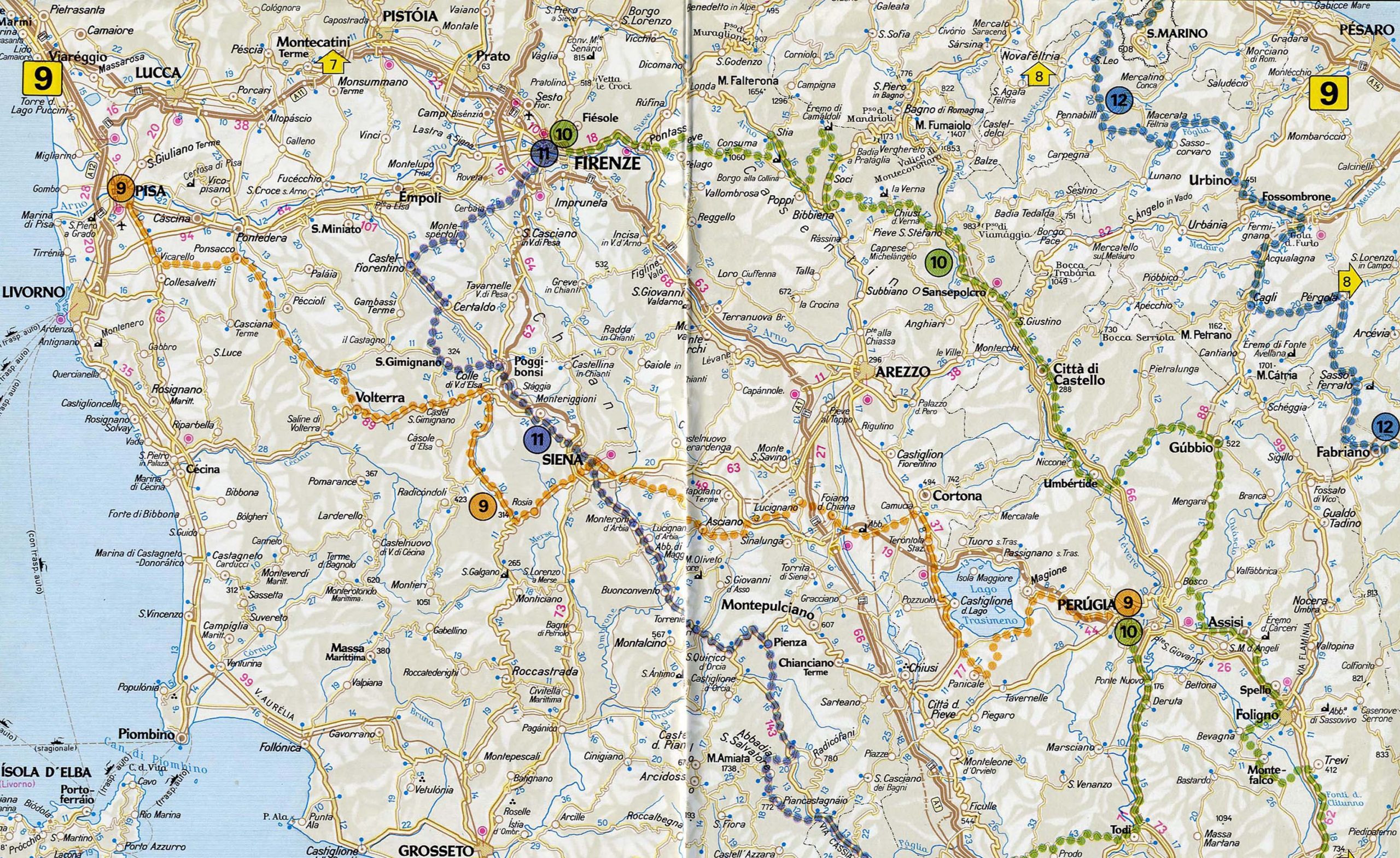 Road Map Tuscany EXODOINVEST
