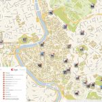 Rome Printable Tourist Map Sygic Travel