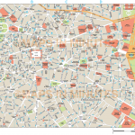 Royalty Free Madrid Illustrator Vector Format City Map