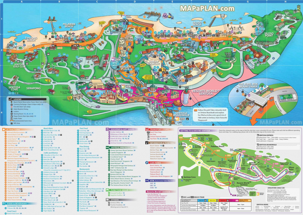 San Diego Tourism Map San Diego Attraction Map 