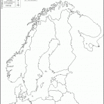 Scandinavia Free Map Free Blank Map Free Outline Map