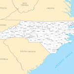 State And County Maps Of North Carolina With Printable Map