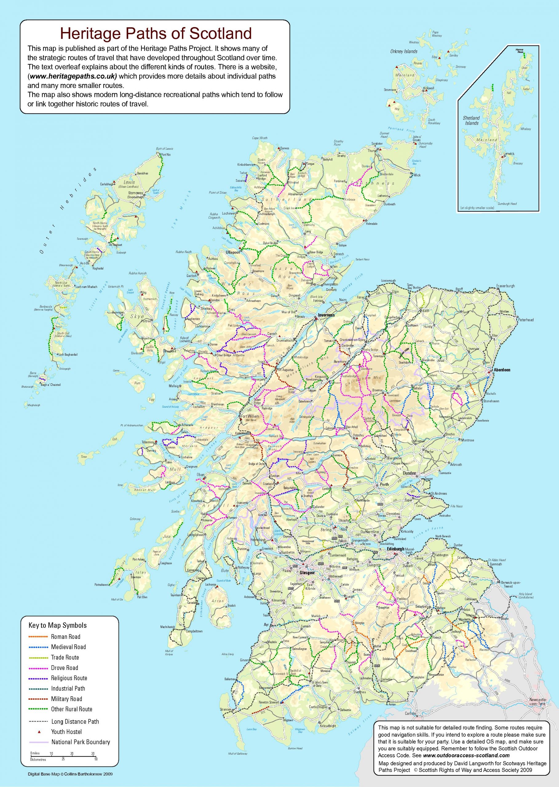 Strategic Map Of Scotland