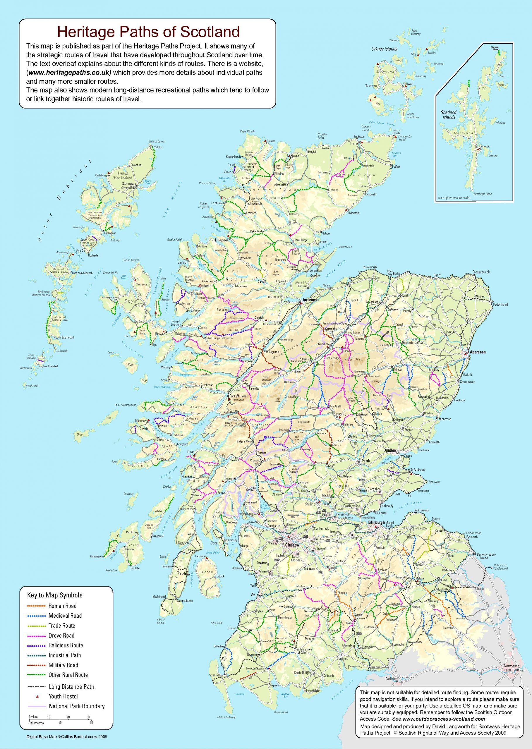 Strategic Map Of Scotland Strategic Map Of Scotland