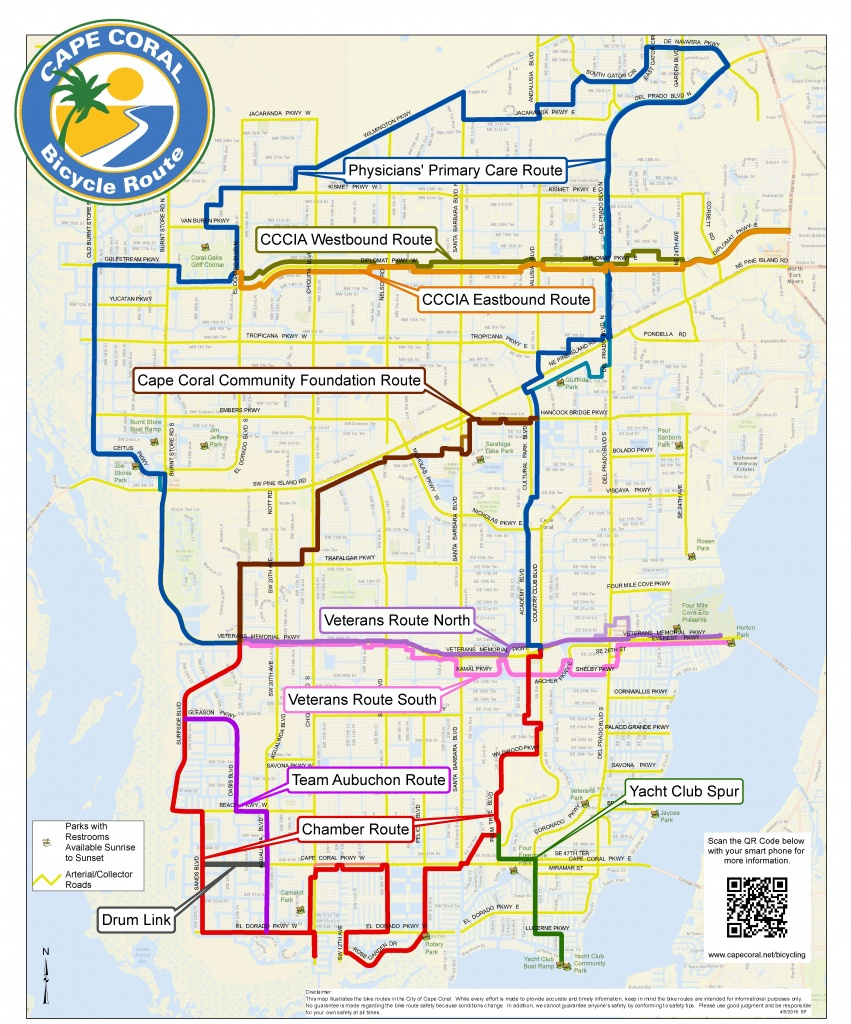 Street Map Of Cape Coral Florida Printable Maps