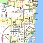 Street Map Of Miami Florida Free Printable Maps