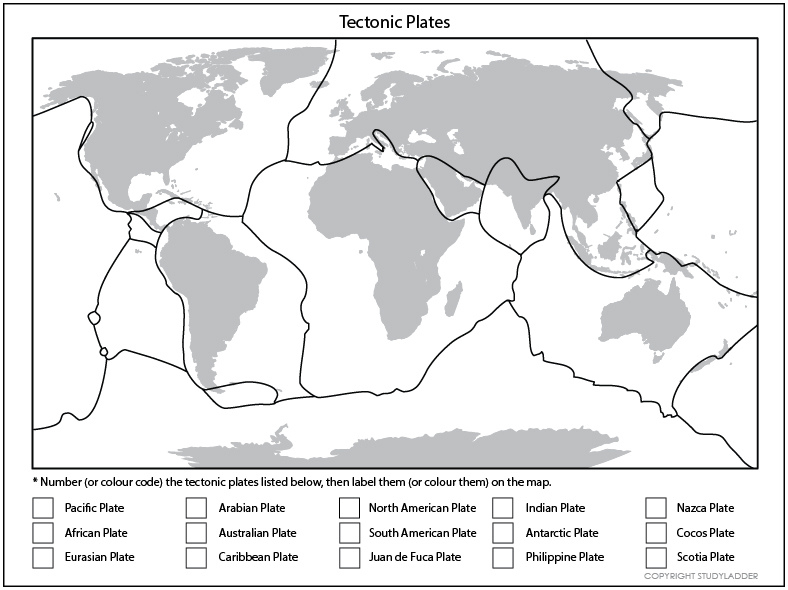 Tectonic Plates Map Studyladder Interactive Learning Games Tectonic Plates Map Studyladder Interactive Learning Games