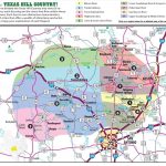 Texas Hill Country Map With Cities Regions Hill