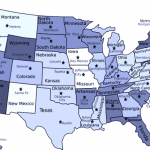 The 50 State Capitals Map Printable Map