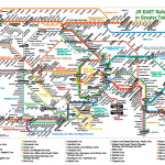Tokio Underground Map Japan Train Train Map Tokyo Subway