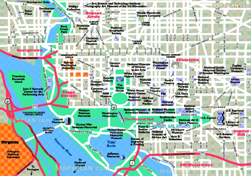Tourist Map Of Dc Printable Printable Maps Tourist Map Of Dc Printable Printable Maps