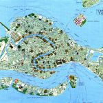 Tourist Map Venice venezia MapSof