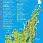 Traverse City Wine Trail Map Leelanau Peninsula Wineries