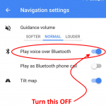 Turn By Turn Directions Not Working When Using Google Maps