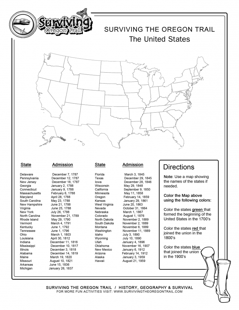 United States Map Quiz 3Rd Grade Inspirationa Printable 