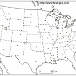 United States Map With State Capitals Printable Valid