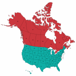 US And Canada Map Re TRAC Connect