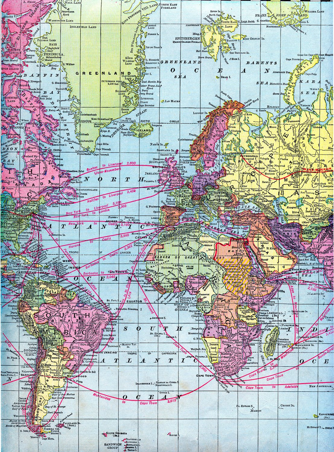Vintage Clip Art World Maps Printable Download The 