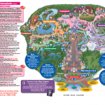 Walt Disney World Magic Kingdom Disney World Map