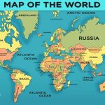 World Map With Countries General Knowledge For Kids