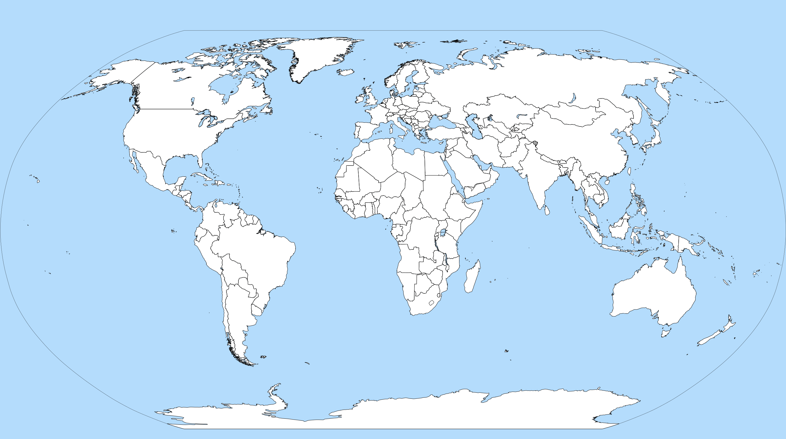 World Map Without Names World Political Map World Map 